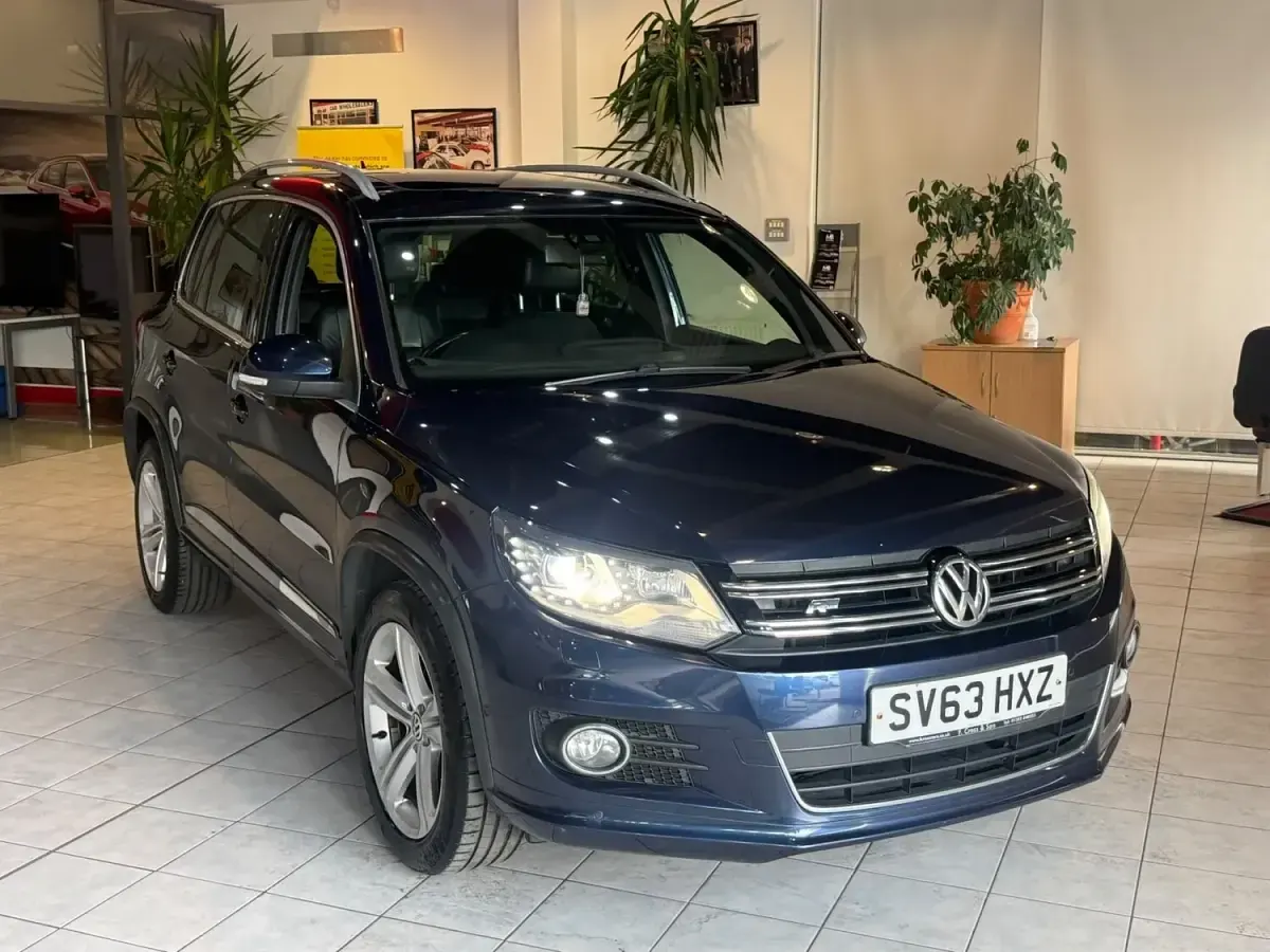 Used VW Tiguan R-line 2013 Blue SUV