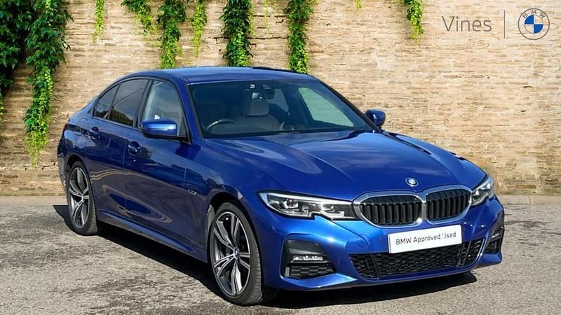 Blue Used 2021 BMW 330e M Sport | £22,329 (Fair price) - Image 1/4