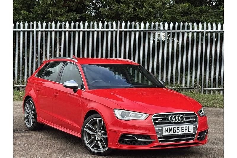 Red Used 2015 Audi S3 Sportback Business Hatchback | £13,795 (Fair price) - Image 1/4