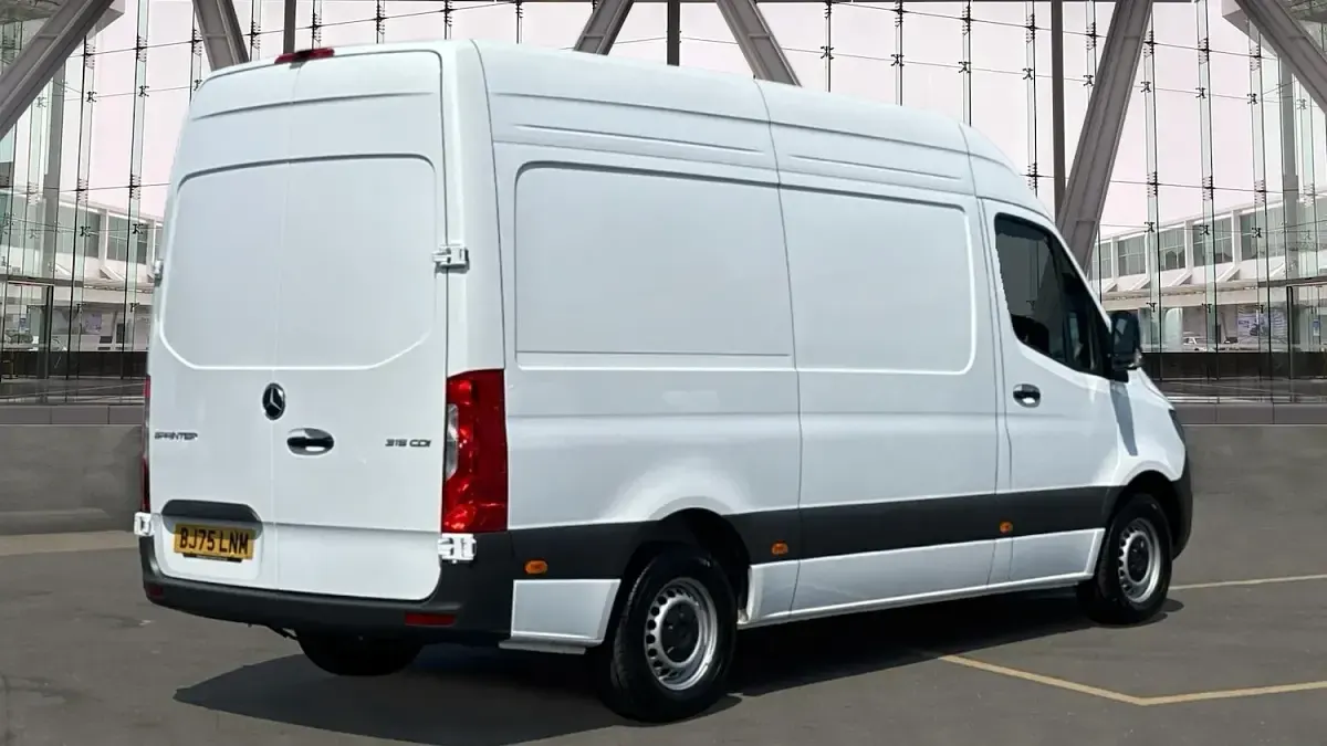 Used Mercedes Sprinter 150 HP (110 kW) 2025 White Van