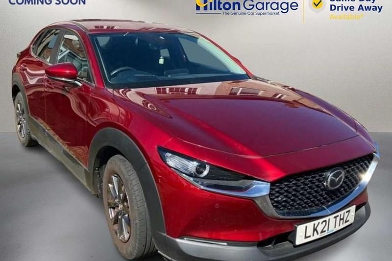 Used Mazda CX-30 Luxury 122 HP (89 kW) 2021 Red SUV