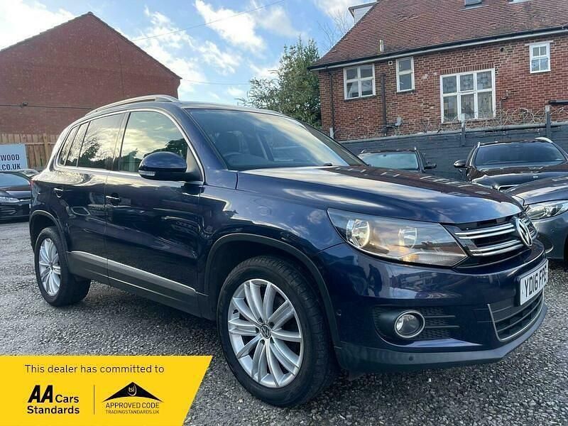 Blue Used 2016 VW Tiguan Edition SUV | £8,495 (Fair price) - Image 1/4