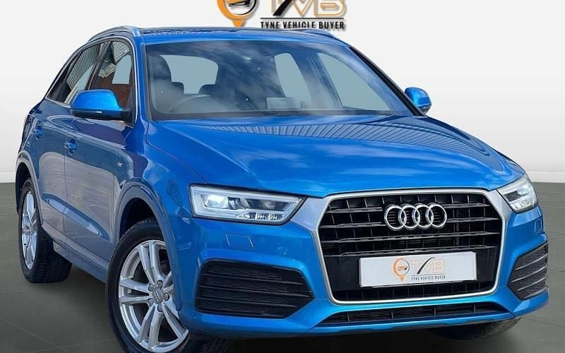 Used Audi Q3 S-Line 150 HP (110 kW) 2015 Blue SUV