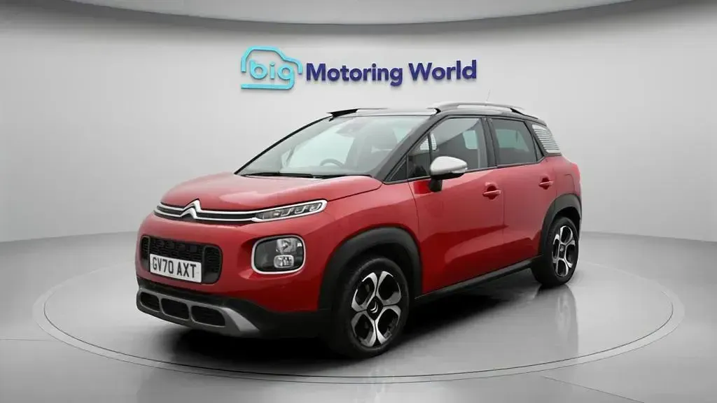 Used Citroën C3 Aircross PureTech 130 HP (95 kW) 2021 Red SUV