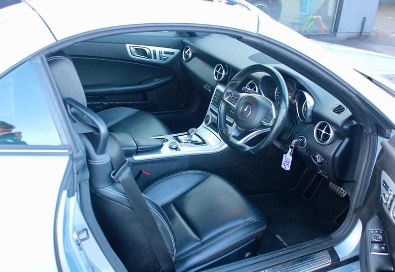 Used Mercedes SLC200 AMG line 2017 Silver Cabriolet