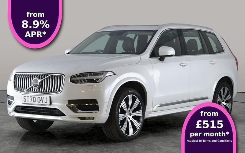 White Used 2021 Volvo XC90 Inscription SUV | £29,583 (Fair price) - Image 1/3