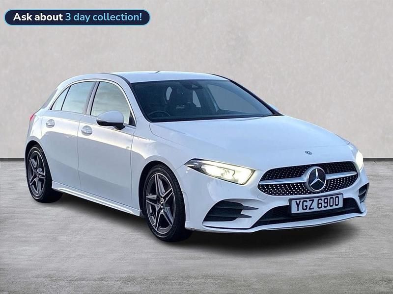 White Used 2019 Mercedes A180 AMG line Hatchback | £12,999 (Fair price) - Image 1/4