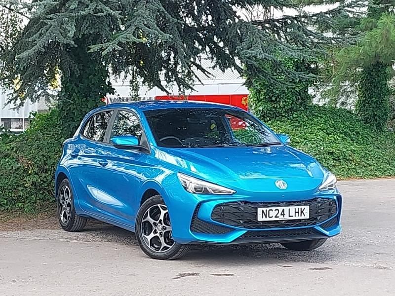 Blue Used 2024 MG MG3 Trophy Hatchback | £18,498 (Fair price) - Image 1/4