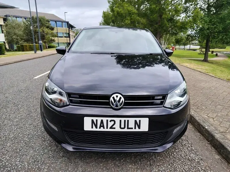 Used VW Polo Match 60 HP (44 kW) 2012 Black Hatchback