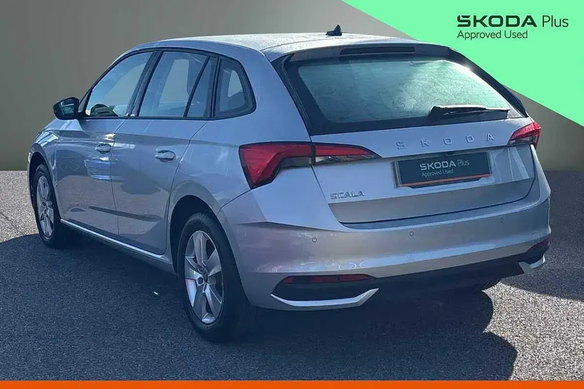 Used Skoda Scala SE 85 HP (62 kW) 2025 Brilliant silver metallic Hatchback