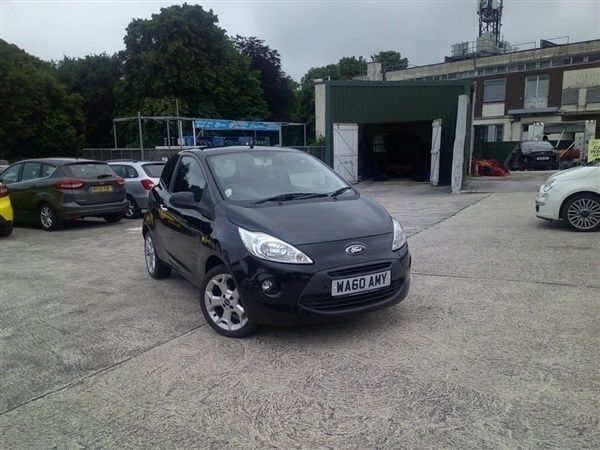Black Used 2010 Ford Ka Titanium Hatchback | £3,450 (Fair price) - Image 1/1
