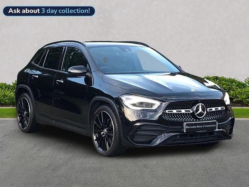 Black Used 2022 Mercedes GLA220 AMG line SUV | £31,699 (A bit pricey) - Image 1/4
