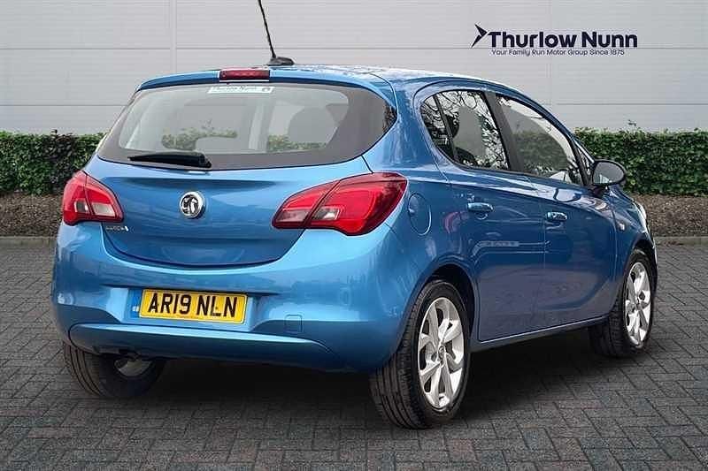 Used Vauxhall Corsa S 90 HP (66 kW) 2019 Blue Hatchback