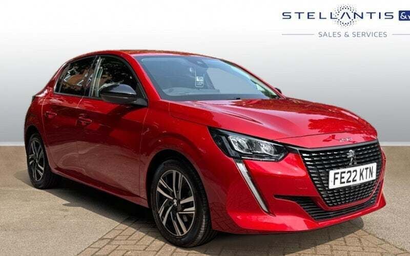 Red Used 2022 Peugeot 208 Allure Premium Hatchback | £13,413 (Good price) - Image 1/4