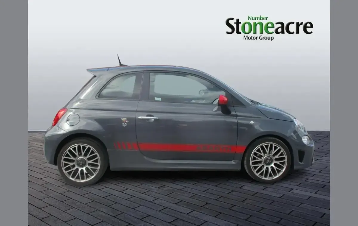Used Abarth 595 145 HP (106 kW) 2018 Grey Hatchback
