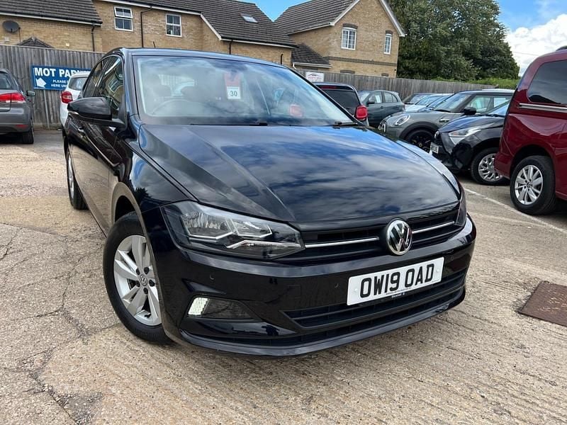 Black Used 2019 VW Polo SE Hatchback | £12,490 (Good price) - Image 1/4