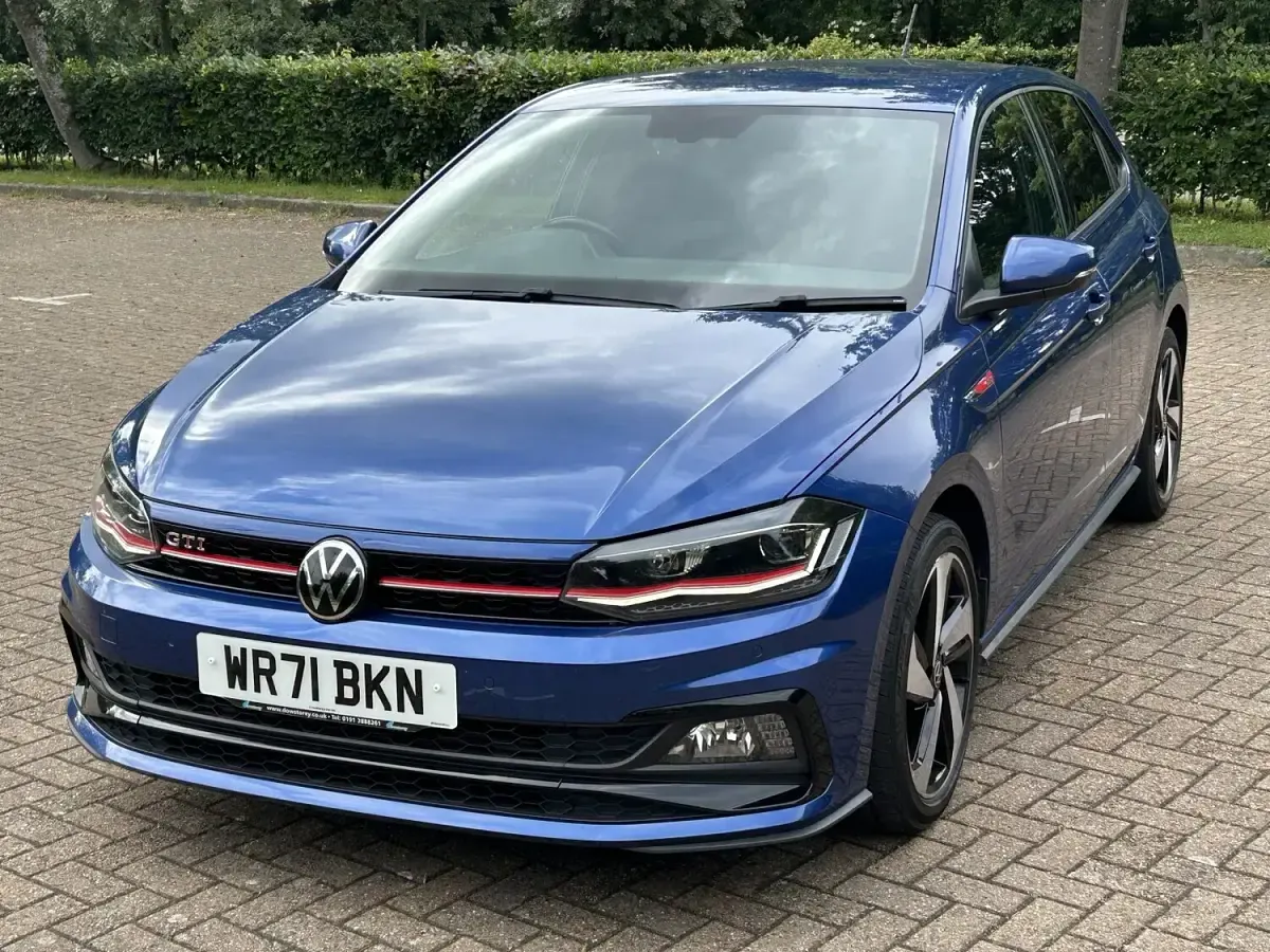 Used VW Polo GTI 207 HP (152 kW) 2020 Blue Hatchback