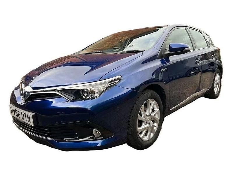 Used Toyota Auris Hybrid 136 HP (100 kW) 2016 Blue Hatchback