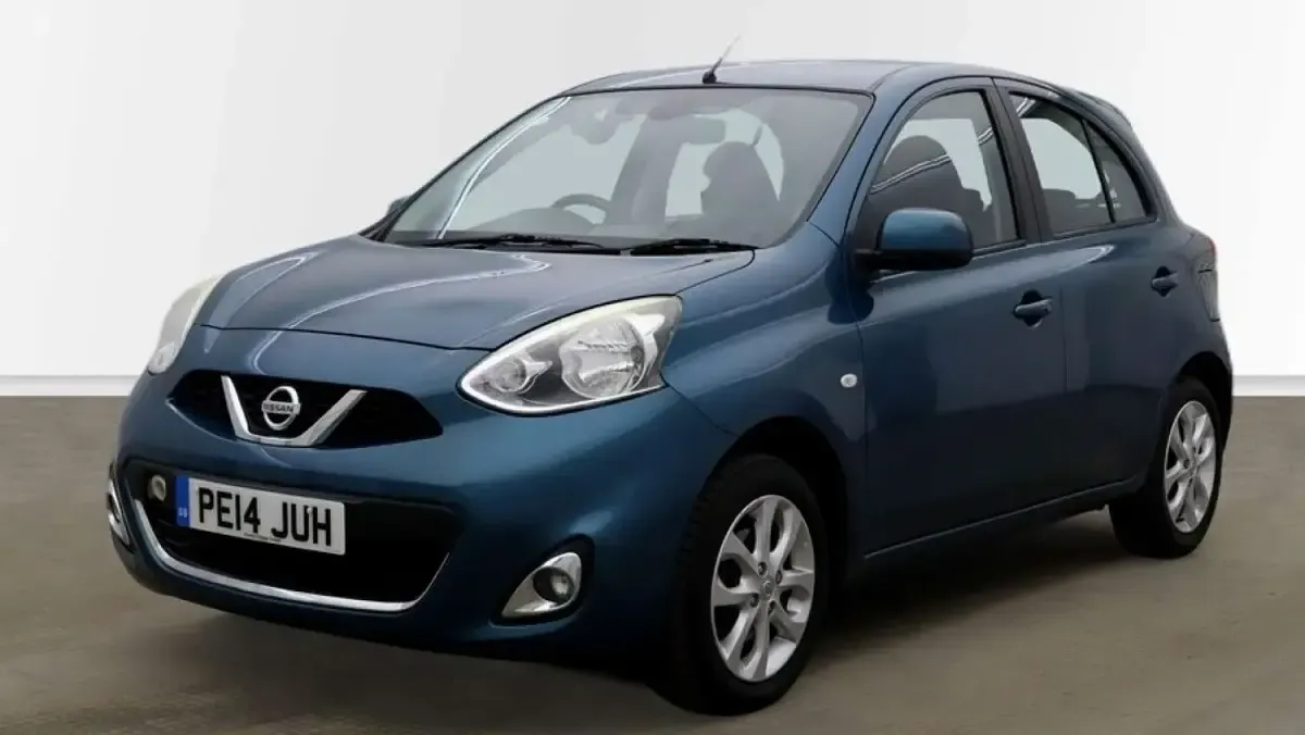 Used Nissan Micra Acenta 78 HP (57 kW) 2014 Blue Hatchback
