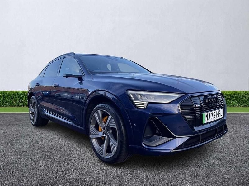 Used Audi e-tron Advanced 300 kW (408 HP) 2022 Blue SUV