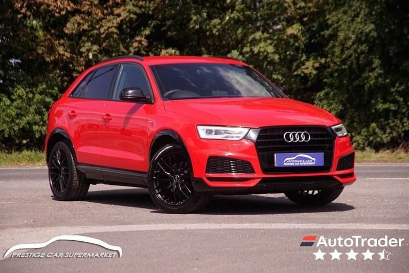 Red Used 2018 Audi Q3 Black Edition SUV | £16,899 (Good price) - Image 1/4