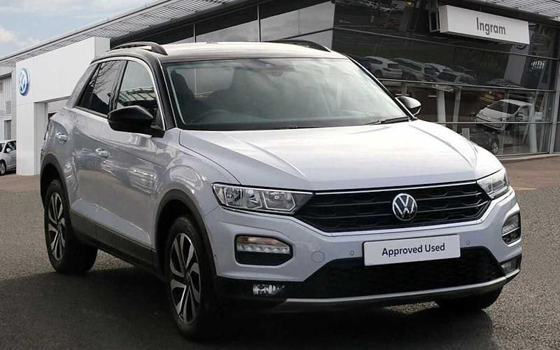 Used VW T-Roc Active 110 HP (80 kW) 2021 Silver SUV