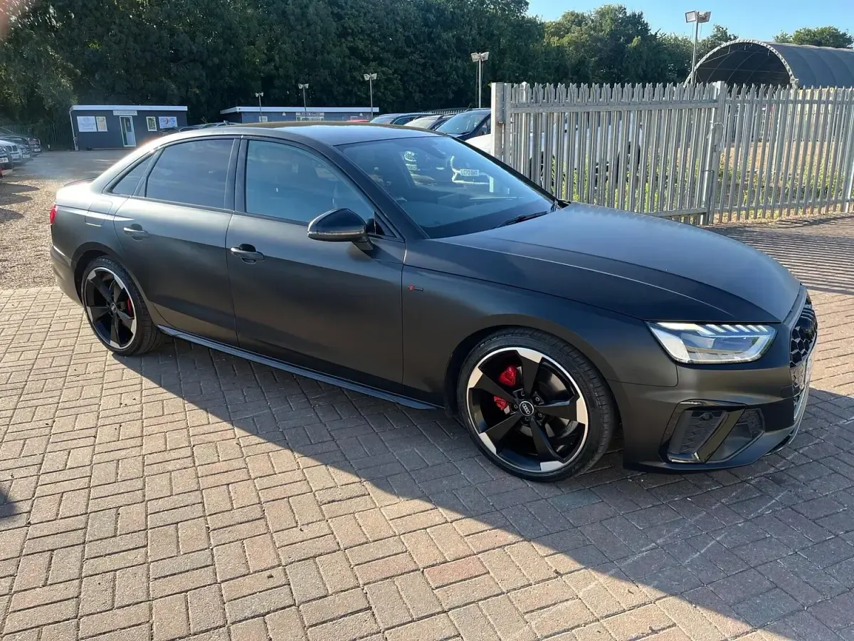 Used Audi A4 Black Edition 150 HP (110 kW) 2020 Black Sedan