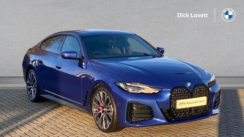 Blue Used 2024 BMW 420 Gran Coupé M Sport Coupe | £34,777 (Fair price) - Image 1/4