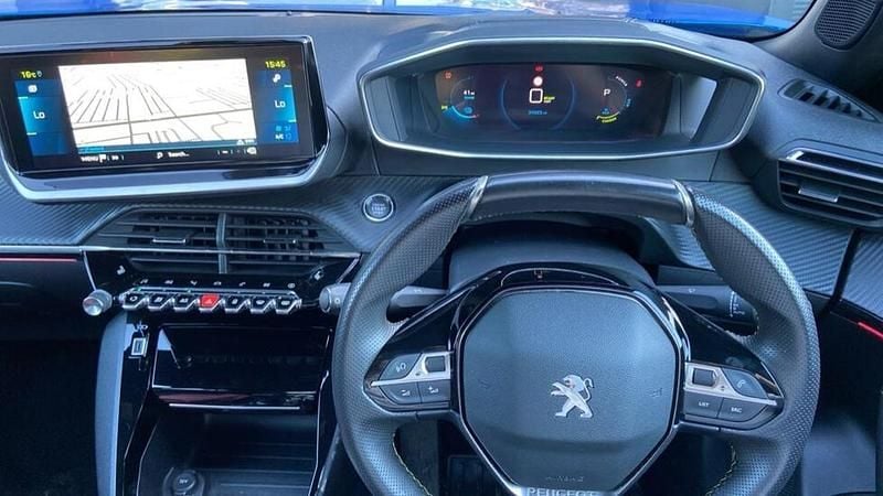 Used Peugeot e-2008 GT 98 kW (134 HP) 2022 Blue SUV