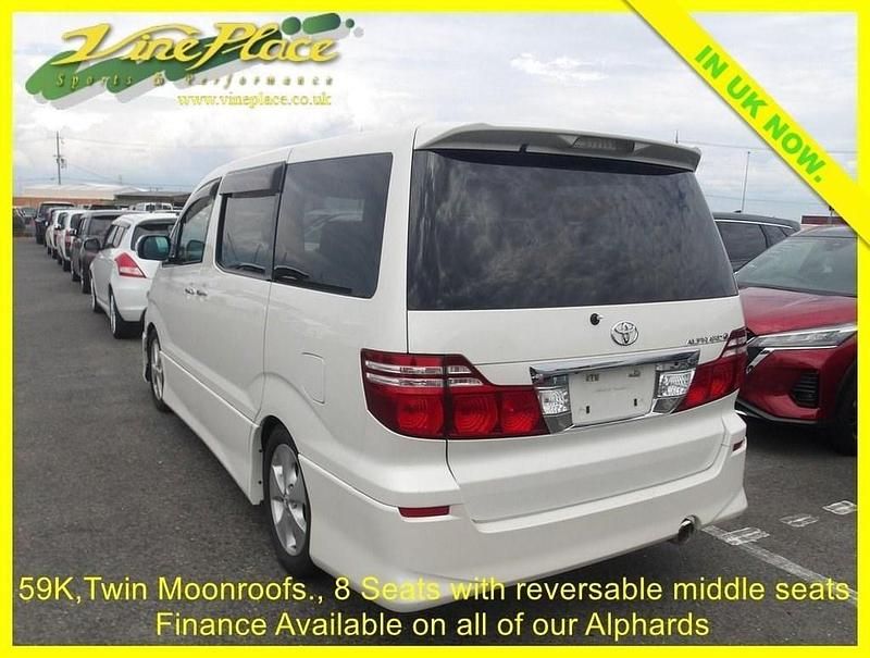 Used Toyota Alphard 2007 White MPV