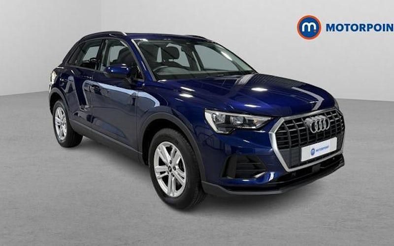 Begagnad Audi Q3 245 HK (180 kW) 2022 Blå SUV