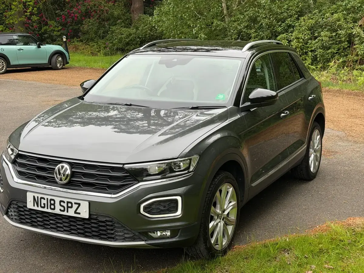 Used VW T-Roc SEL 150 HP (110 kW) 2018 Grey SUV