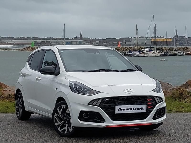 Used Hyundai i10 N Line 100 HP (73 kW) 2021 White Hatchback