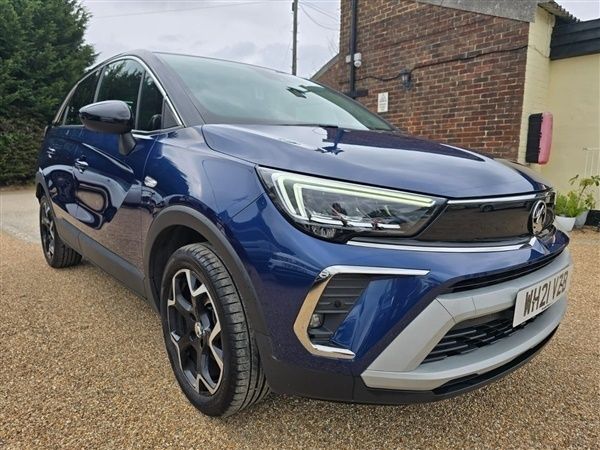 Blue Used 2021 Vauxhall Crossland X Elite SUV | £13,695 (Fair price) - Image 1/1