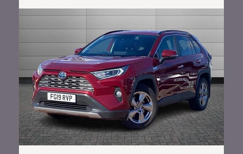 Used Toyota RAV4 Hybrid 222 HP (163 kW) 2019 Red SUV