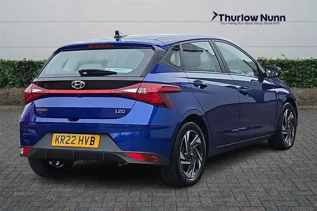 Used Hyundai i20 SE 101 HP (74 kW) 2022 Blue Hatchback