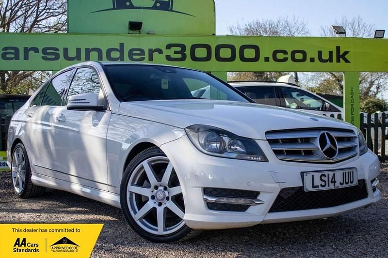Used Mercedes C250 Sport Edition 2014 White Sedan