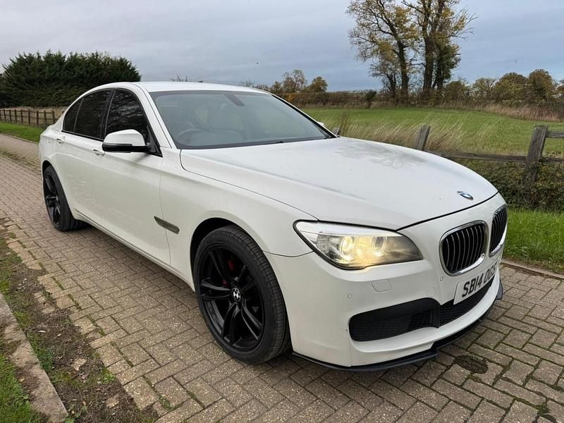 White Used 2014 BMW 730 M Sport Sedan | £8,995 (Expensive) - Image 1/4