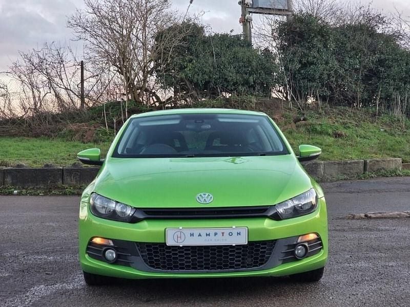 Used VW Scirocco GT 170 HP (125 kW) 2010 Green Coupe