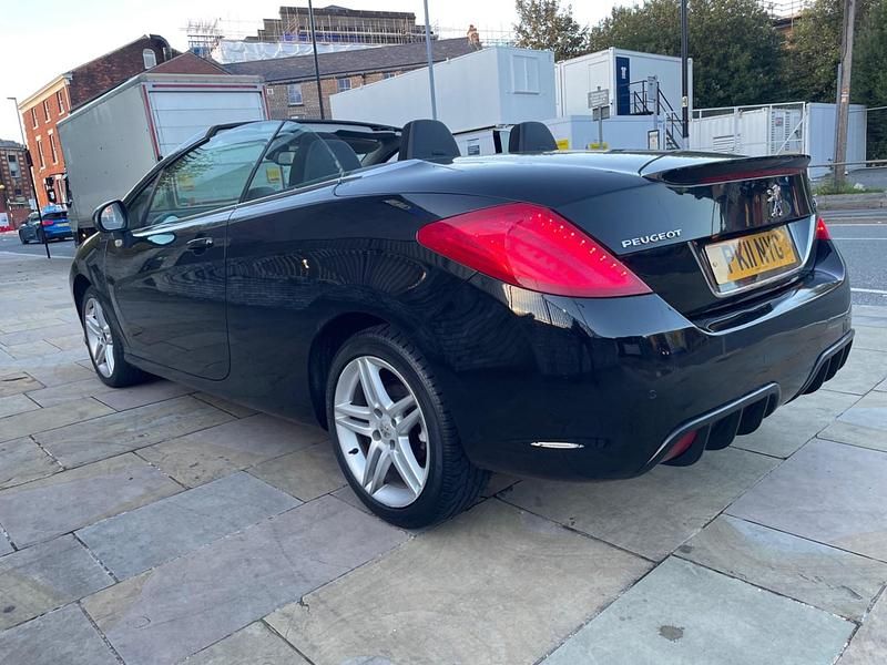 Used Peugeot 308 CC 2011 Black Cabriolet