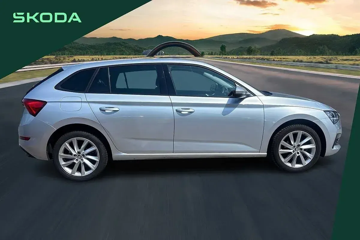 Used Skoda Scala SE L 115 HP (84 kW) 2020 Silver Hatchback