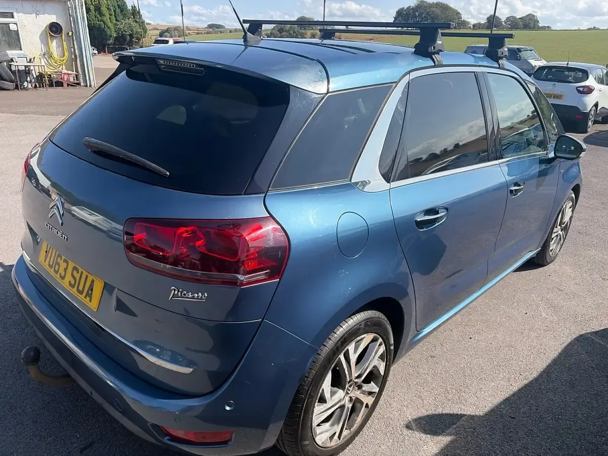 Used Citroën C4 Picasso Exclusive 112 HP (82 kW) 2014 Blue MPV