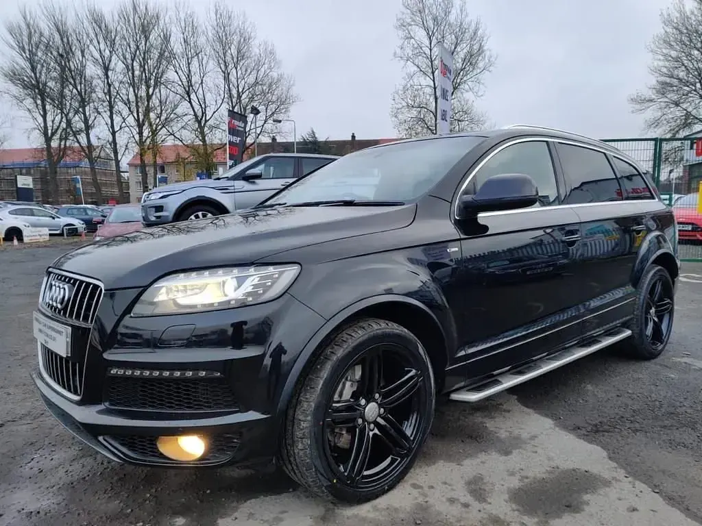 Used Audi Q7 S-line plus 245 HP (180 kW) 2013 Black SUV