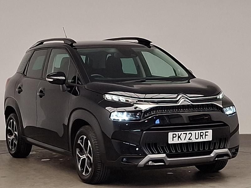 Black Used 2022 Citroën C3 Aircross PureTech SUV | £13,498 (Fair price) - Image 1/4