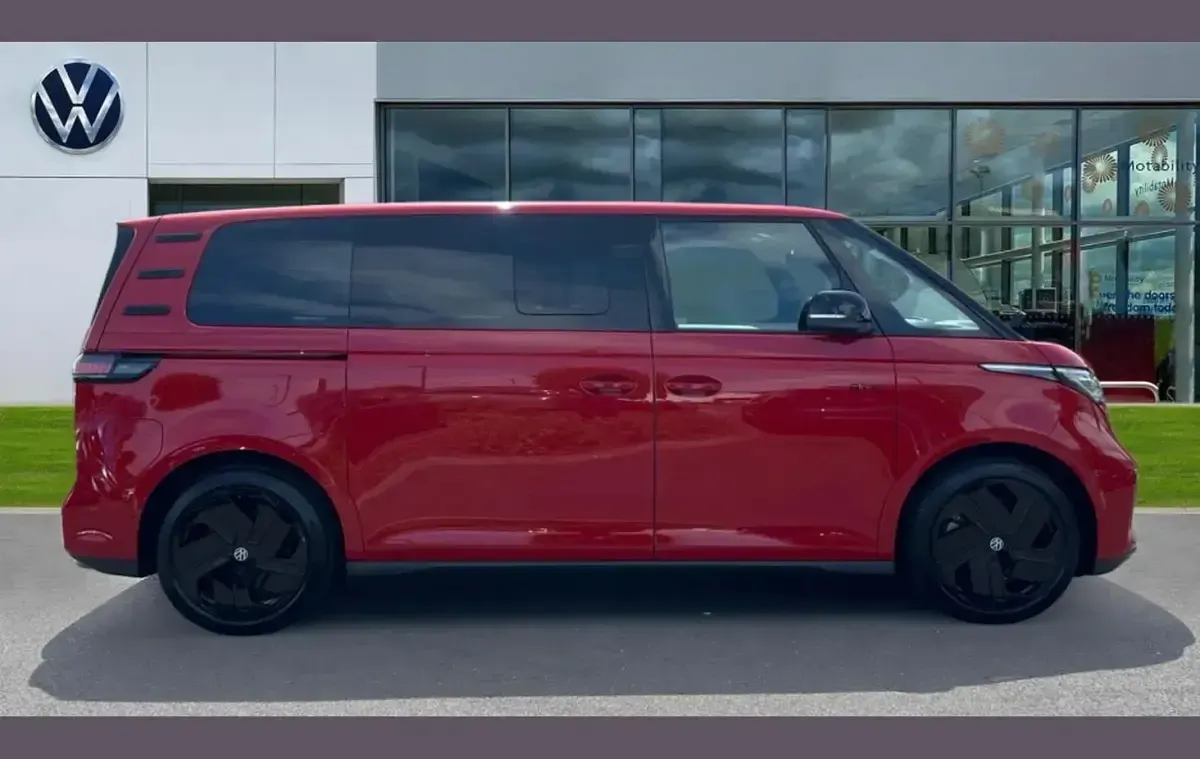 New VW ID. Buzz GTX 250 kW (340 HP) 2026 Cherry red MPV