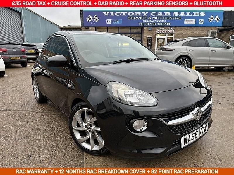 Black Used 2016 Vauxhall Adam Slam Hatchback | £7,395 (Fair price) - Image 1/4
