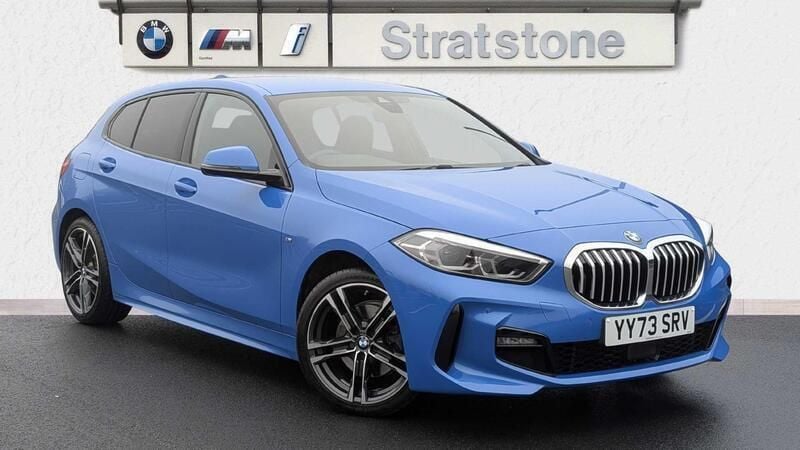 Used BMW 118 M Sport 134 HP (98 kW) 2024 Blue Hatchback