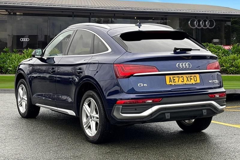 Used Audi Q5 S-Line 299 HP (219 kW) 2023 Blue SUV