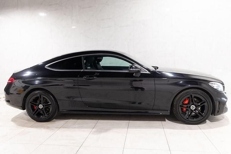 Used Mercedes C220 AMG line 194 HP (142 kW) 2020 Black Coupe