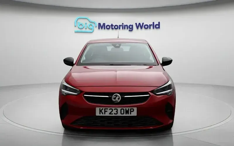 Used Vauxhall Corsa Design Edition 101 HP (74 kW) 2023 Red Hatchback